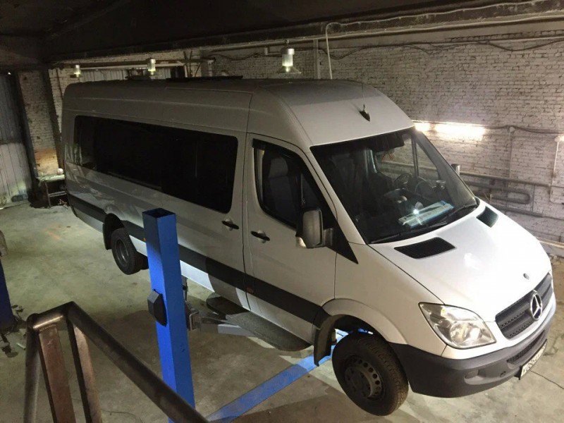 Проблемные места Sprinter W906 Mercedes Sprinter W906 с типичными проблемами